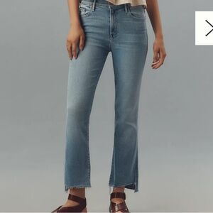 MOTHER The Insider Crop Step Fray Jeans
